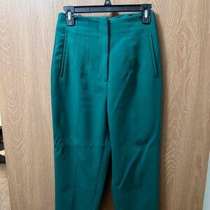 Emerald Green Zara High Waisted Pant
